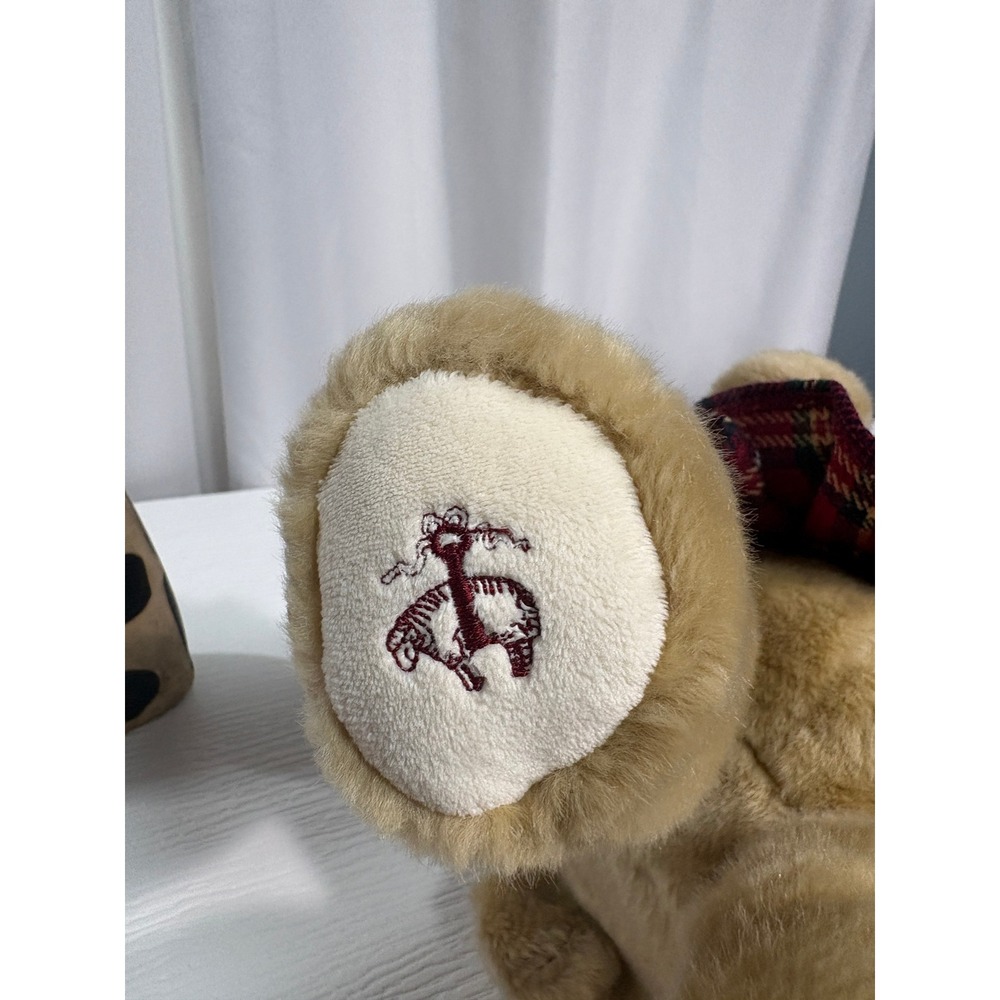 Brooks Brothers GUND Teddy Bear Plush Plaid Dress Bow Golden Fleece Logo S0044 - Picture 6 of 8